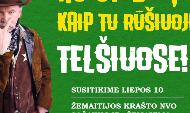 Ar jau pažįstate „Žaliojo taško“ Šiukšlių šerifą?