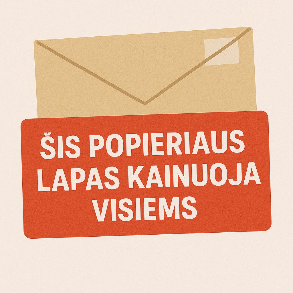 Padėkite mums surinkti kontaktus!