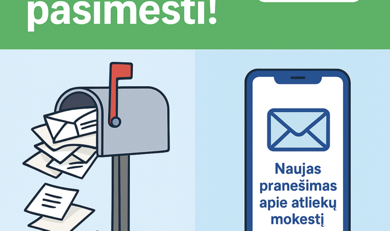 Būkite žingsniu priekyje – rinkitės patogų informacijos gavimą!