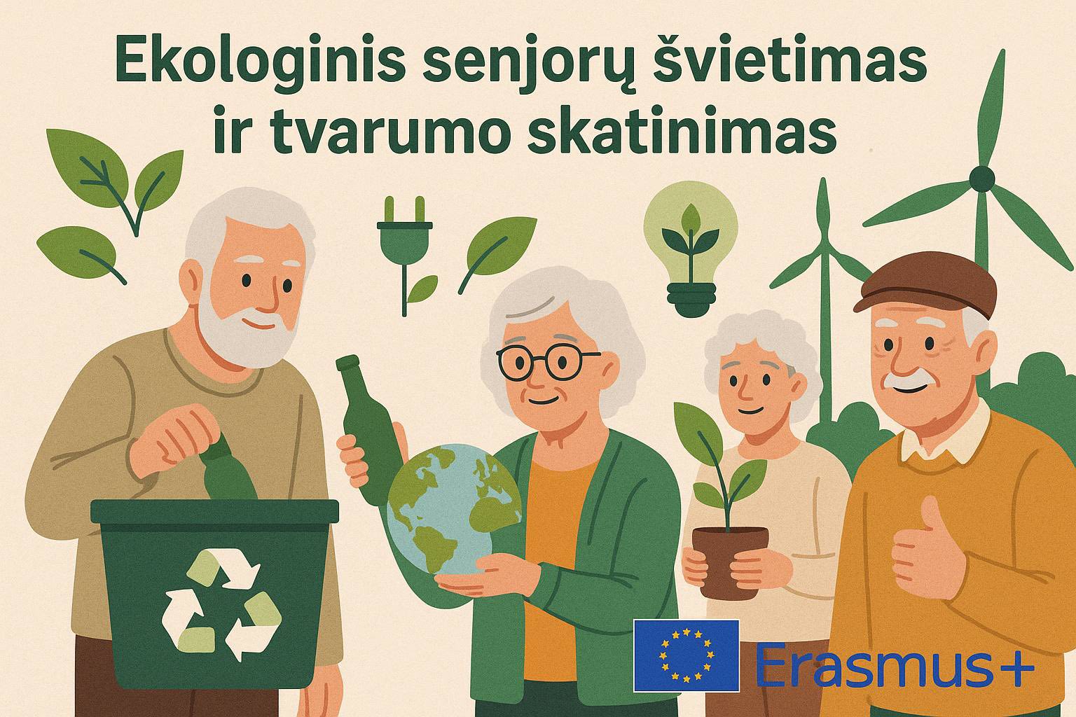Plungės senjorai domisi tvarumu!