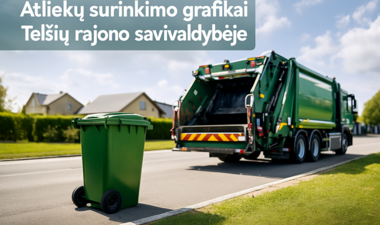 ATLIEKŲ SURINKIMO GRAFIKAI TELŠIŲ RAJONO SAVIVALDYBĖJE