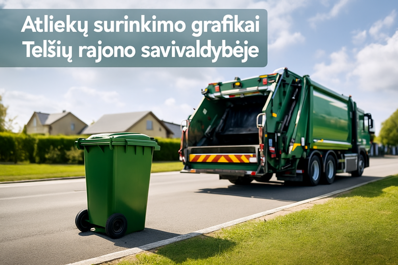 ATLIEKŲ SURINKIMO GRAFIKAI TELŠIŲ RAJONO SAVIVALDYBĖJE