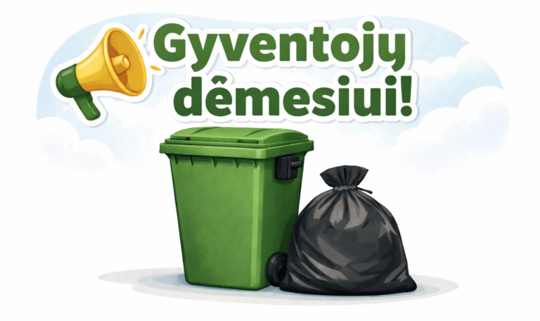 Rietavo savivaldybė gyventojų dėmesiui