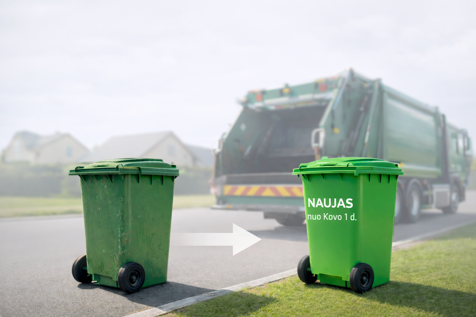 foto konteinerio keitimas nuo 03 01 Plungė